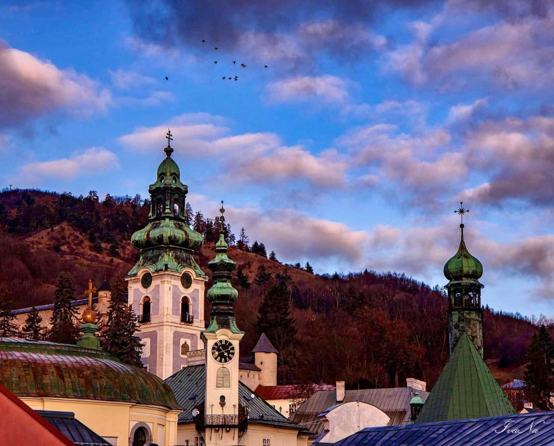 Domcek Pod Orechom Banská Štiavnica Esterno foto